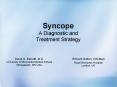 Syncope A Diagnostic and Treatment Strategy PowerPoint PPT Presentation