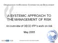 A SYSTEMIC APPROACH TO THE MANAGEMENT OF RISK PowerPoint PPT Presentation