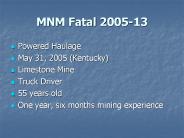MNM Fatal 200513