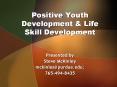 Positive Youth Development PowerPoint PPT Presentation