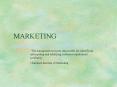 MARKETING PowerPoint PPT Presentation