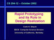 CS 29412 October 2002