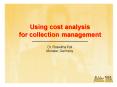 Using cost analysis for collection management PowerPoint PPT Presentation