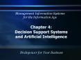 Chapter%204:%20Decision%20Support%20Systems%20and%20Artificial%20Intelligence PowerPoint PPT Presentation