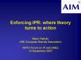 Enforcing IPR: where theory turns to action PowerPoint PPT Presentation