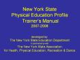 New%20York%20State%20Physical%20Education%20Profile%20Trainer PowerPoint PPT Presentation