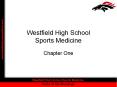 Westfield High School Sports Medicine PowerPoint PPT Presentation