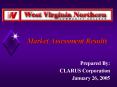 Market Assessment Results PowerPoint PPT Presentation