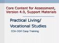 Core Content for Assessment, Version 4.0, Support Materials PowerPoint PPT Presentation