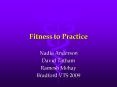 Fitness to Practice PowerPoint PPT Presentation