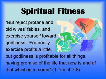Spiritual Fitness