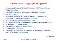 Silicon Vertex Trigger SVT Upgrade