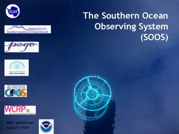 The Southern Ocean Observing System SOOS