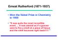 Ernest Rutherford 18711937 PowerPoint PPT Presentation