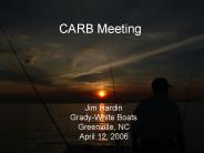 CARB Meeting
