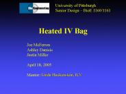 Heated IV Bag