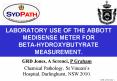 LABORATORY USE OF THE ABBOTT MEDISENSE METER FOR BETAHYDROXYBUTYRATE MEASUREMENT. PowerPoint PPT Presentation