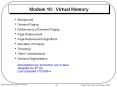 Module 10: Virtual Memory PowerPoint PPT Presentation