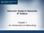 Network Guide to Networks 5th Edition