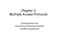 Chapter 2 Multiple Access Protocols