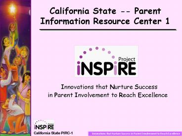 California State Parent Information Resource Center 1