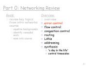 Part 0: Networking Review