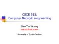 CSCE 515: Computer Network Programming PowerPoint PPT Presentation