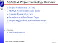 MySQL PowerPoint PPT Presentation