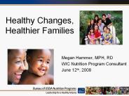 Healthy Changes, Healthier Families