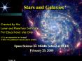 Stars and Galaxies PowerPoint PPT Presentation