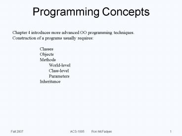 presentation player overlay