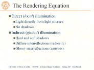 The Rendering Equation