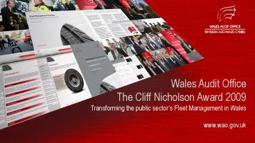 Background to our Fleet Management work