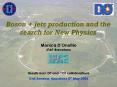 Boson jets production and the search for New Physics PowerPoint PPT Presentation