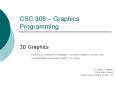 CSC 308 Graphics Programming PowerPoint PPT Presentation