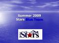 Summer 2009 Stars Blue Team PowerPoint PPT Presentation