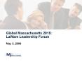 Global Massachusetts 2015: LaWare Leadership Forum PowerPoint PPT Presentation