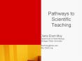 Pathways to Scientific Teaching PowerPoint PPT Presentation