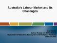 Australia's labour market and its challenges PowerPoint PPT Presentation