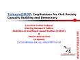 Teleuse@BOP: Implications for Civil Society Capacity Building and Democracy PowerPoint PPT Presentation