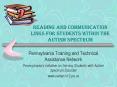 Reading And Communication Links for Students within The Autism Spectrum PowerPoint PPT Presentation