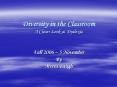Diversity in the Classroom A Closer Look at Dyslexia PowerPoint PPT Presentation