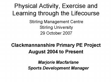 presentation player overlay