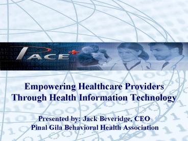 Empowering Healthcare Providers