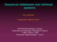 Sequence%20databases%20and%20retrieval%20systems PowerPoint PPT Presentation