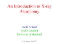 An Introduction to X-ray Astronomy PowerPoint PPT Presentation