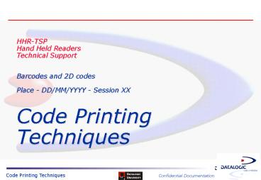 presentation player overlay