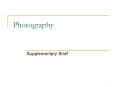 Photography PowerPoint PPT Presentation