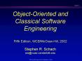 ObjectOriented and Classical Software Engineering Fifth Edition, WCBMcGrawHill, 2002 Stephen R' Scha PowerPoint PPT Presentation