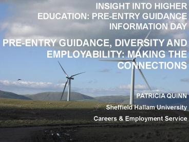 Widening Participation into Employment across the Student Lifecycle